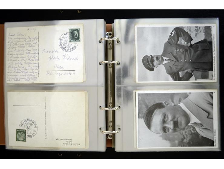 PROPAGANDAKARTEN: 1919/1945, umfangreiche Sammlung mit  über 1000 ungebrauchten und gebrauchten Karten inkl. einigen Werbe- u