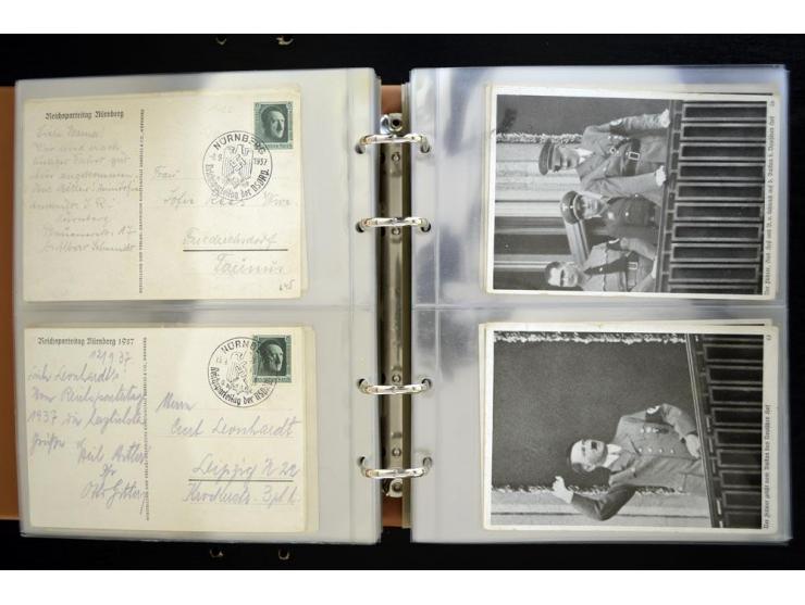 PROPAGANDAKARTEN: 1919/1945, umfangreiche Sammlung mit  über 1000 ungebrauchten und gebrauchten Karten inkl. einigen Werbe- u