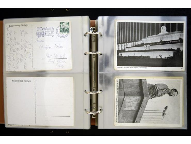 PROPAGANDAKARTEN: 1919/1945, umfangreiche Sammlung mit  über 1000 ungebrauchten und gebrauchten Karten inkl. einigen Werbe- u