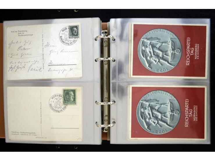 PROPAGANDAKARTEN: 1919/1945, umfangreiche Sammlung mit  über 1000 ungebrauchten und gebrauchten Karten inkl. einigen Werbe- u