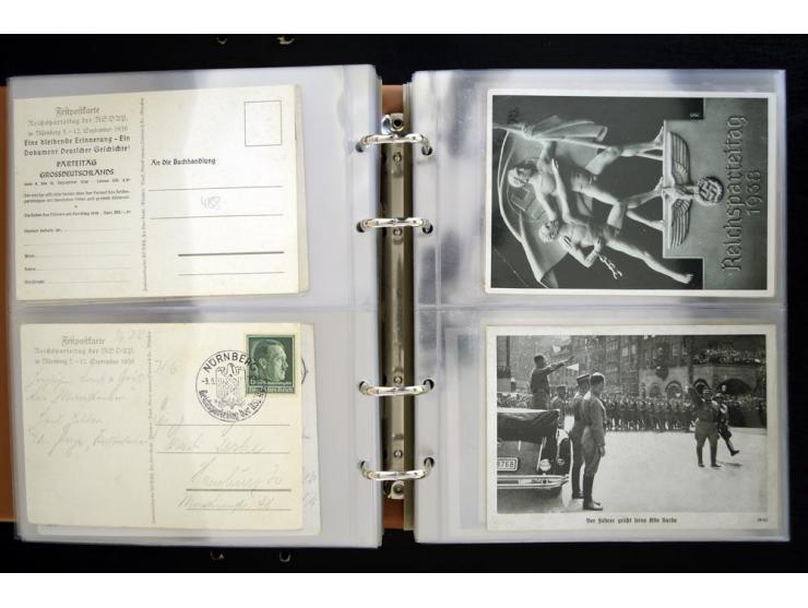 PROPAGANDAKARTEN: 1919/1945, umfangreiche Sammlung mit  über 1000 ungebrauchten und gebrauchten Karten inkl. einigen Werbe- u