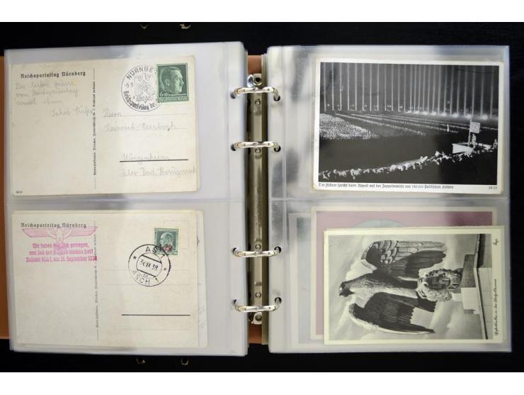 PROPAGANDAKARTEN: 1919/1945, umfangreiche Sammlung mit  über 1000 ungebrauchten und gebrauchten Karten inkl. einigen Werbe- u