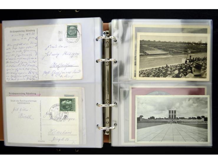 PROPAGANDAKARTEN: 1919/1945, umfangreiche Sammlung mit  über 1000 ungebrauchten und gebrauchten Karten inkl. einigen Werbe- u
