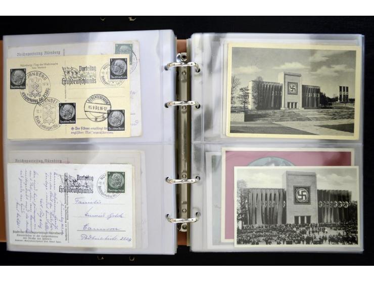 PROPAGANDAKARTEN: 1919/1945, umfangreiche Sammlung mit  über 1000 ungebrauchten und gebrauchten Karten inkl. einigen Werbe- u