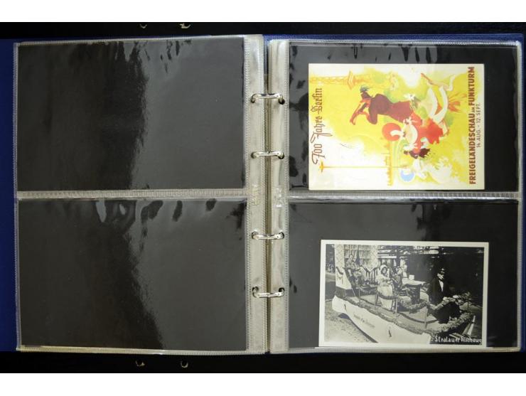 PROPAGANDAKARTEN: 1919/1945, umfangreiche Sammlung mit  über 1000 ungebrauchten und gebrauchten Karten inkl. einigen Werbe- u