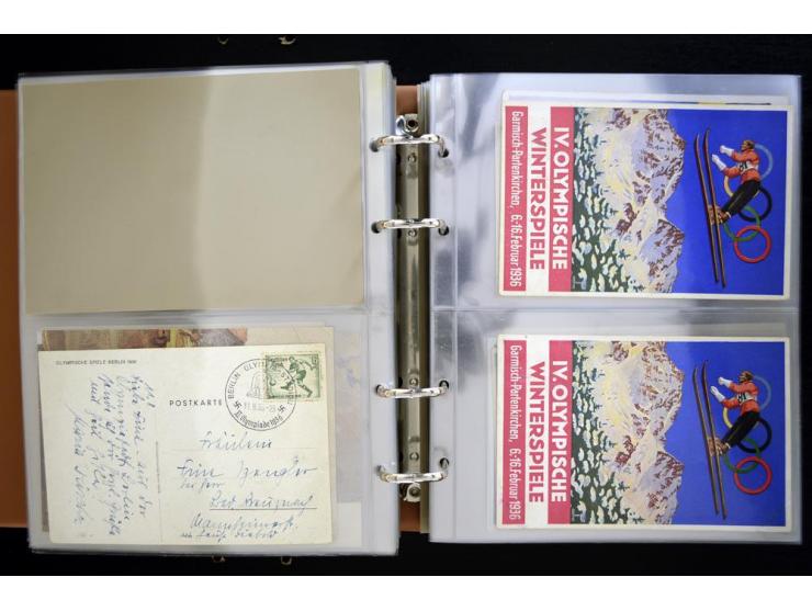 PROPAGANDAKARTEN: 1919/1945, umfangreiche Sammlung mit  über 1000 ungebrauchten und gebrauchten Karten inkl. einigen Werbe- u