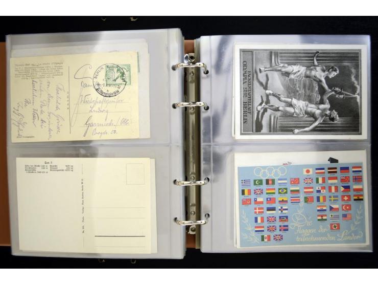 PROPAGANDAKARTEN: 1919/1945, umfangreiche Sammlung mit  über 1000 ungebrauchten und gebrauchten Karten inkl. einigen Werbe- u