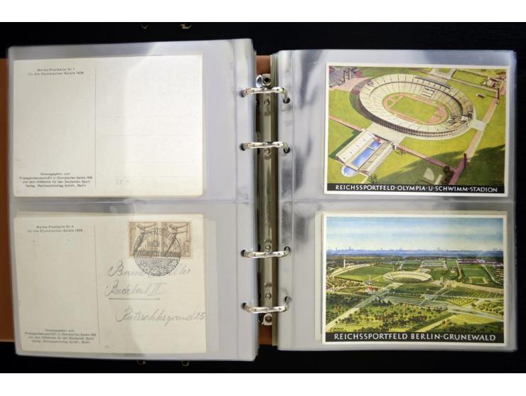PROPAGANDAKARTEN: 1919/1945, umfangreiche Sammlung mit  über 1000 ungebrauchten und gebrauchten Karten inkl. einigen Werbe- u