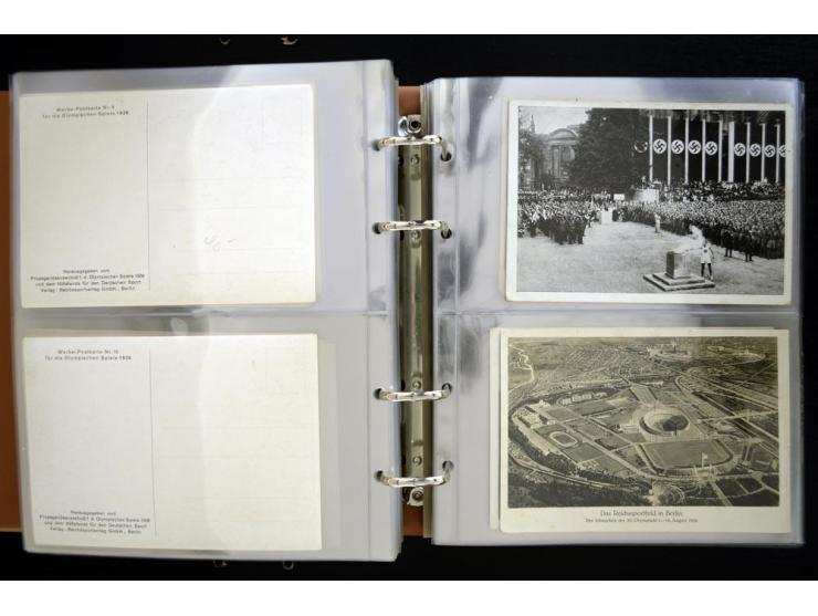PROPAGANDAKARTEN: 1919/1945, umfangreiche Sammlung mit  über 1000 ungebrauchten und gebrauchten Karten inkl. einigen Werbe- u