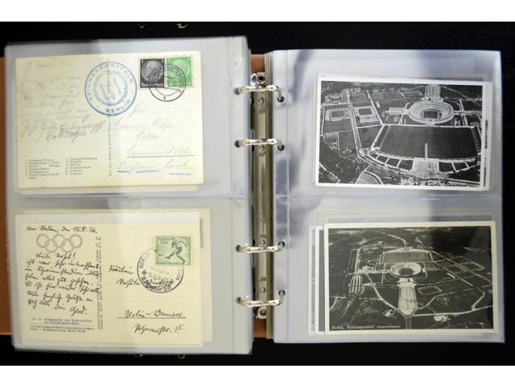 PROPAGANDAKARTEN: 1919/1945, umfangreiche Sammlung mit  über 1000 ungebrauchten und gebrauchten Karten inkl. einigen Werbe- u