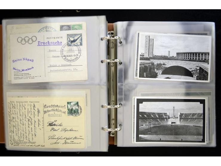 PROPAGANDAKARTEN: 1919/1945, umfangreiche Sammlung mit  über 1000 ungebrauchten und gebrauchten Karten inkl. einigen Werbe- u
