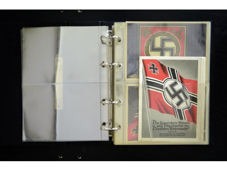 PROPAGANDAKARTEN: 1919/1945, umfangreiche Sammlung mit  über 1000 ungebrauchten und gebrauchten Karten inkl. einigen Werbe- u