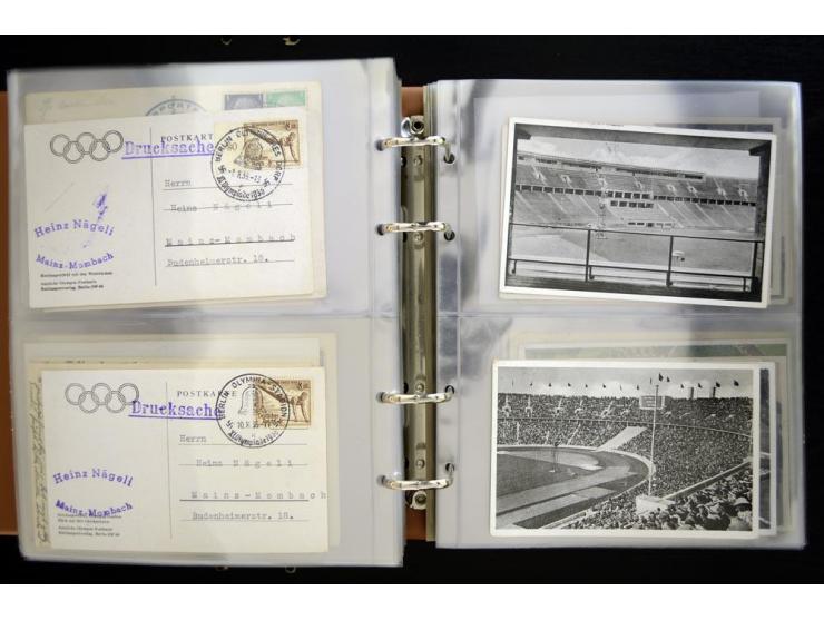 PROPAGANDAKARTEN: 1919/1945, umfangreiche Sammlung mit  über 1000 ungebrauchten und gebrauchten Karten inkl. einigen Werbe- u