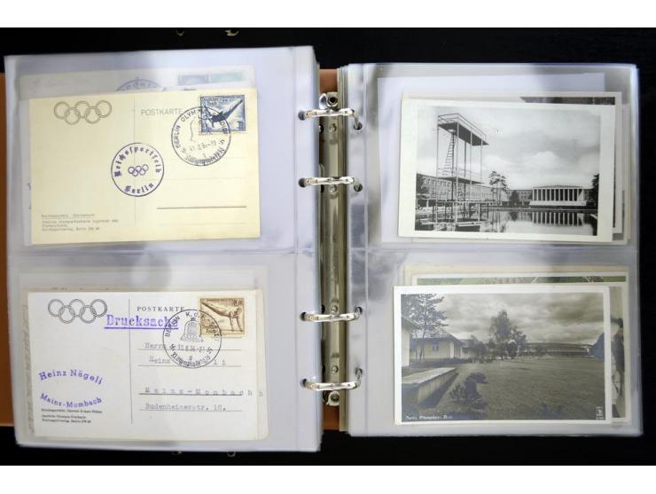 PROPAGANDAKARTEN: 1919/1945, umfangreiche Sammlung mit  über 1000 ungebrauchten und gebrauchten Karten inkl. einigen Werbe- u