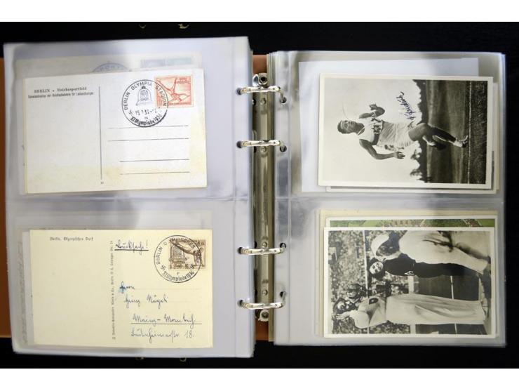 PROPAGANDAKARTEN: 1919/1945, umfangreiche Sammlung mit  über 1000 ungebrauchten und gebrauchten Karten inkl. einigen Werbe- u