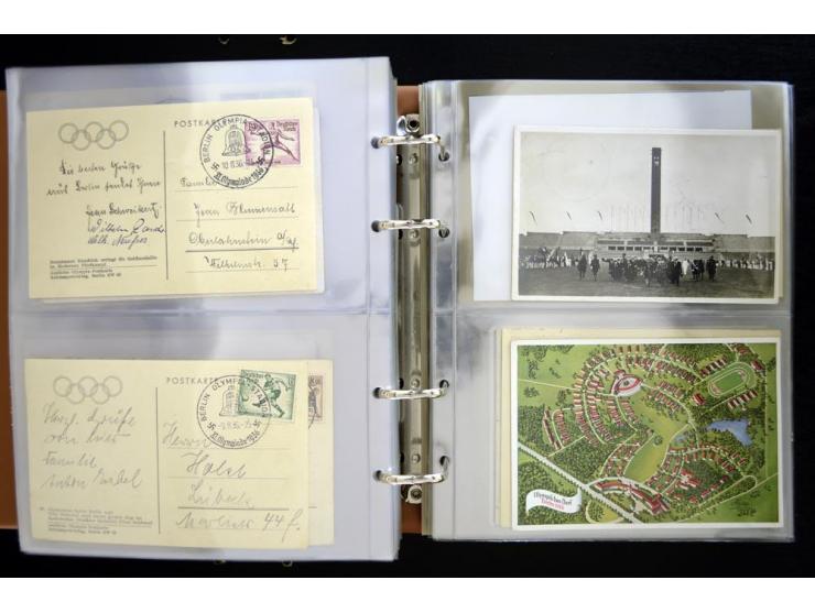 PROPAGANDAKARTEN: 1919/1945, umfangreiche Sammlung mit  über 1000 ungebrauchten und gebrauchten Karten inkl. einigen Werbe- u