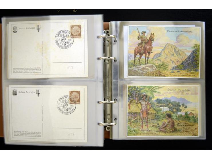 PROPAGANDAKARTEN: 1919/1945, umfangreiche Sammlung mit  über 1000 ungebrauchten und gebrauchten Karten inkl. einigen Werbe- u