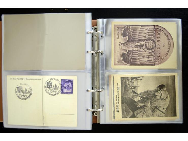 PROPAGANDAKARTEN: 1919/1945, umfangreiche Sammlung mit  über 1000 ungebrauchten und gebrauchten Karten inkl. einigen Werbe- u