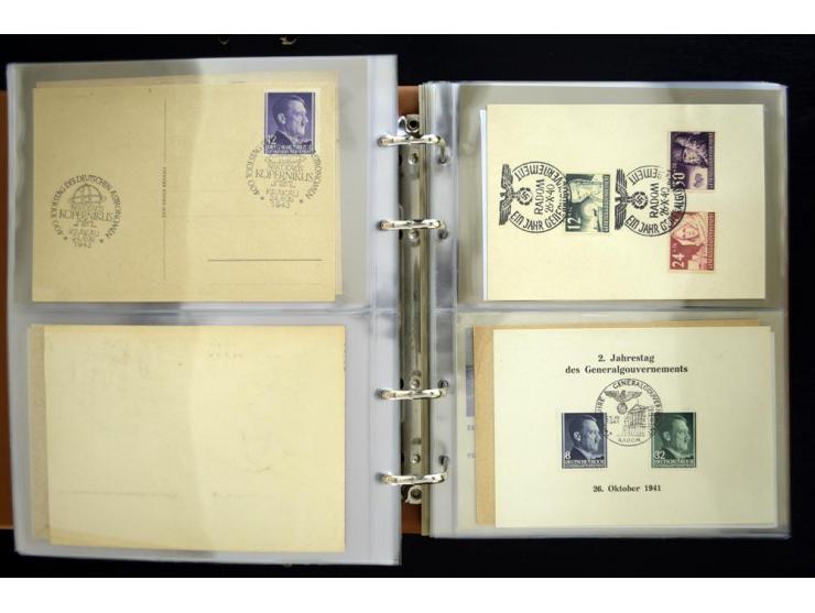 PROPAGANDAKARTEN: 1919/1945, umfangreiche Sammlung mit  über 1000 ungebrauchten und gebrauchten Karten inkl. einigen Werbe- u