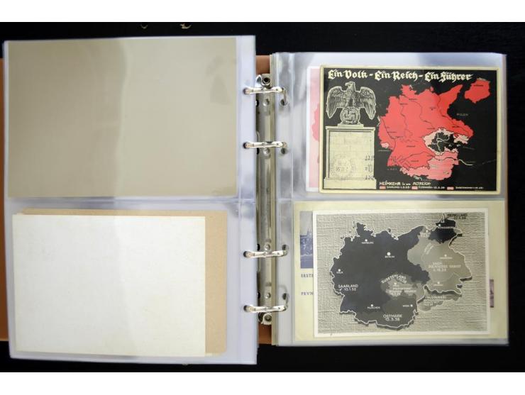 PROPAGANDAKARTEN: 1919/1945, umfangreiche Sammlung mit  über 1000 ungebrauchten und gebrauchten Karten inkl. einigen Werbe- u