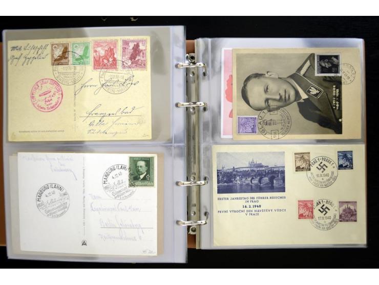 PROPAGANDAKARTEN: 1919/1945, umfangreiche Sammlung mit  über 1000 ungebrauchten und gebrauchten Karten inkl. einigen Werbe- u