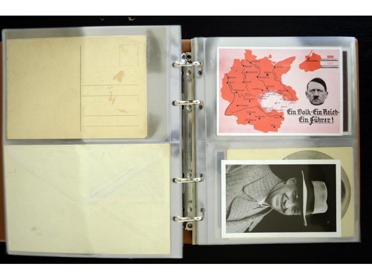 PROPAGANDAKARTEN: 1919/1945, umfangreiche Sammlung mit  über 1000 ungebrauchten und gebrauchten Karten inkl. einigen Werbe- u