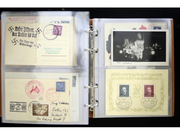 PROPAGANDAKARTEN: 1919/1945, umfangreiche Sammlung mit  über 1000 ungebrauchten und gebrauchten Karten inkl. einigen Werbe- u