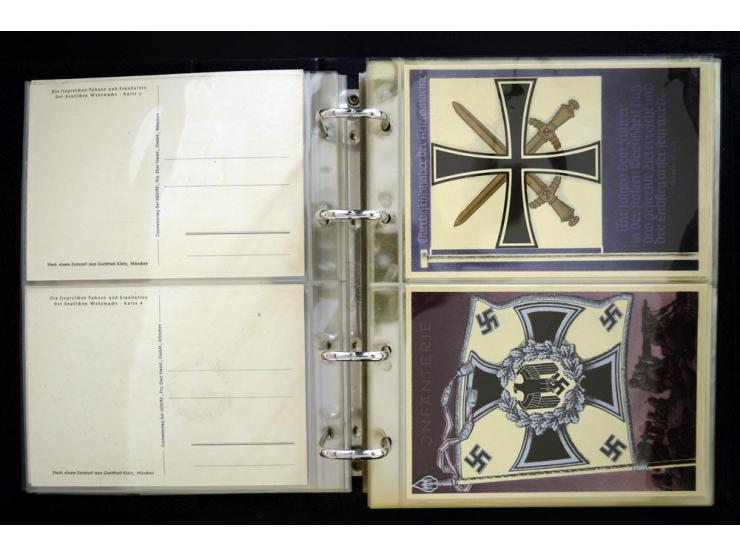 PROPAGANDAKARTEN: 1919/1945, umfangreiche Sammlung mit  über 1000 ungebrauchten und gebrauchten Karten inkl. einigen Werbe- u