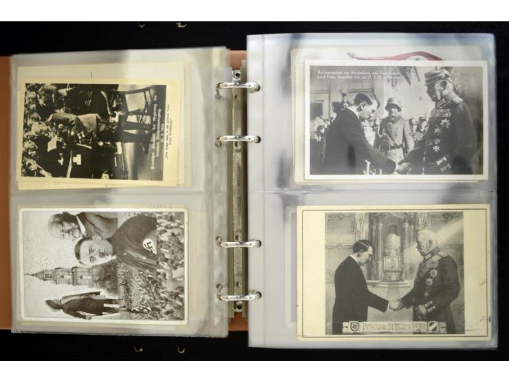 PROPAGANDAKARTEN: 1919/1945, umfangreiche Sammlung mit  über 1000 ungebrauchten und gebrauchten Karten inkl. einigen Werbe- u