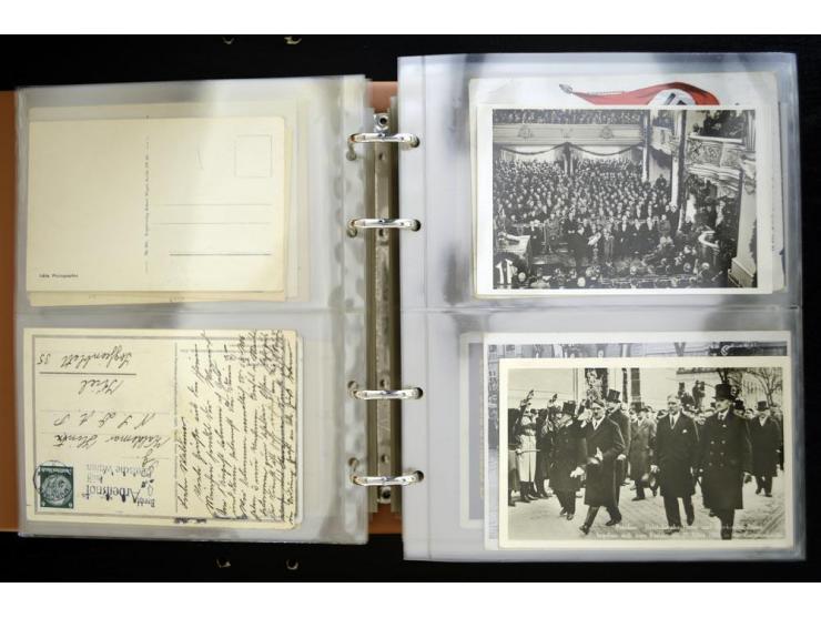 PROPAGANDAKARTEN: 1919/1945, umfangreiche Sammlung mit  über 1000 ungebrauchten und gebrauchten Karten inkl. einigen Werbe- u