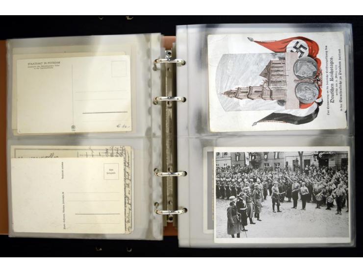 PROPAGANDAKARTEN: 1919/1945, umfangreiche Sammlung mit  über 1000 ungebrauchten und gebrauchten Karten inkl. einigen Werbe- u
