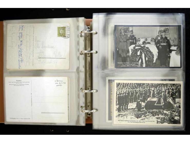 PROPAGANDAKARTEN: 1919/1945, umfangreiche Sammlung mit  über 1000 ungebrauchten und gebrauchten Karten inkl. einigen Werbe- u