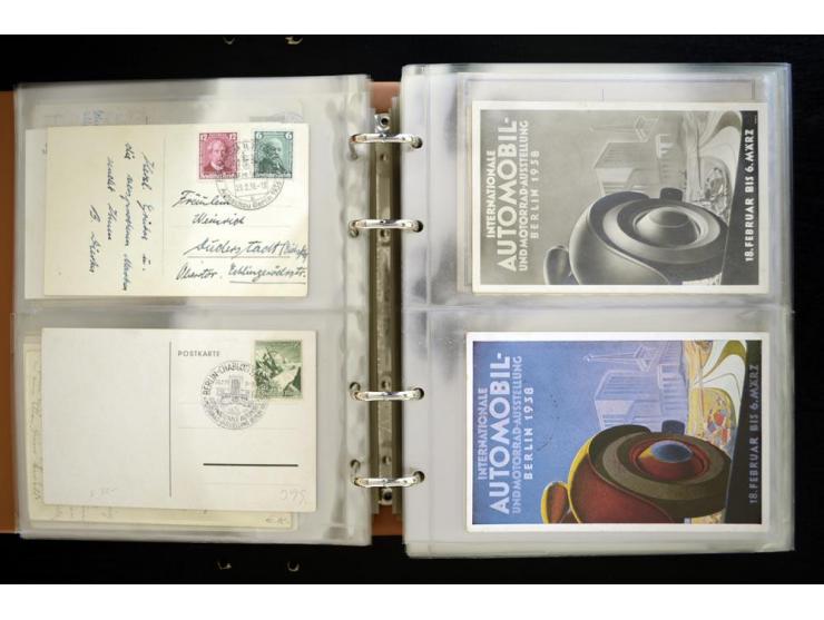 PROPAGANDAKARTEN: 1919/1945, umfangreiche Sammlung mit  über 1000 ungebrauchten und gebrauchten Karten inkl. einigen Werbe- u