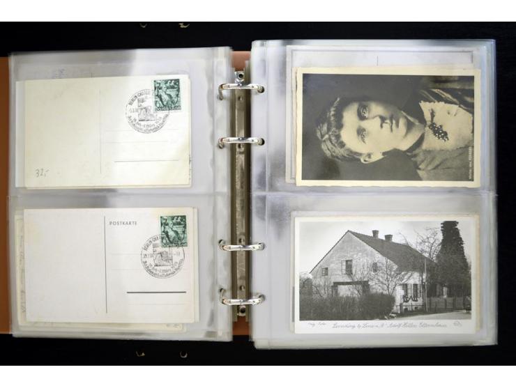 PROPAGANDAKARTEN: 1919/1945, umfangreiche Sammlung mit  über 1000 ungebrauchten und gebrauchten Karten inkl. einigen Werbe- u
