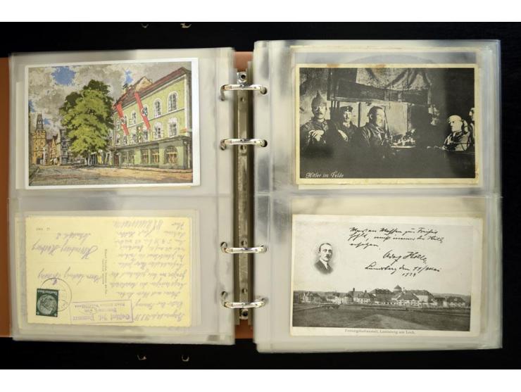 PROPAGANDAKARTEN: 1919/1945, umfangreiche Sammlung mit  über 1000 ungebrauchten und gebrauchten Karten inkl. einigen Werbe- u