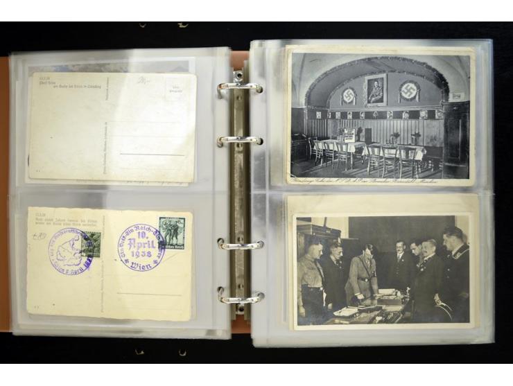 PROPAGANDAKARTEN: 1919/1945, umfangreiche Sammlung mit  über 1000 ungebrauchten und gebrauchten Karten inkl. einigen Werbe- u