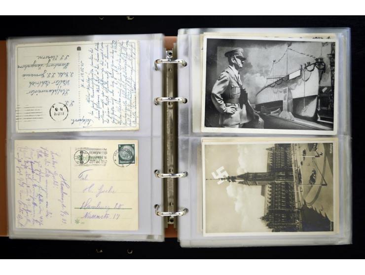 PROPAGANDAKARTEN: 1919/1945, umfangreiche Sammlung mit  über 1000 ungebrauchten und gebrauchten Karten inkl. einigen Werbe- u