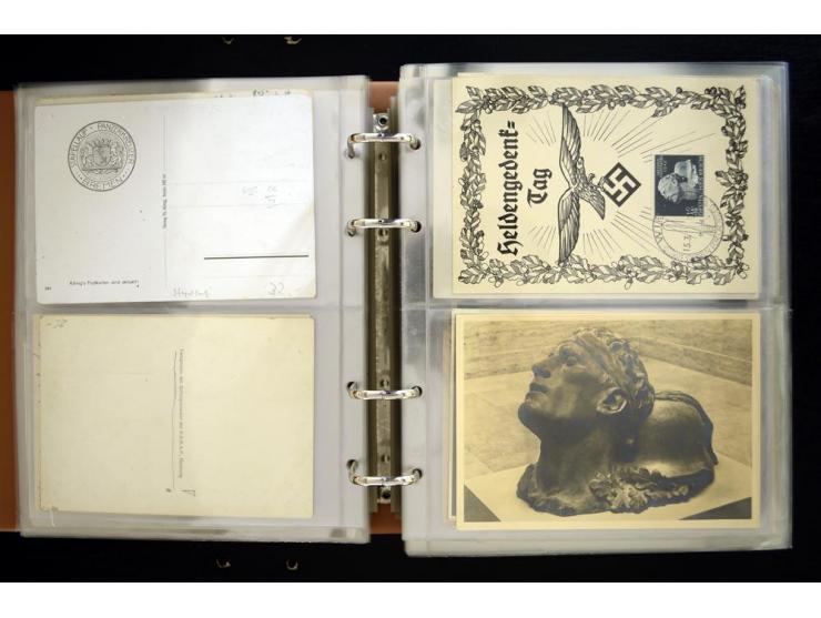 PROPAGANDAKARTEN: 1919/1945, umfangreiche Sammlung mit  über 1000 ungebrauchten und gebrauchten Karten inkl. einigen Werbe- u