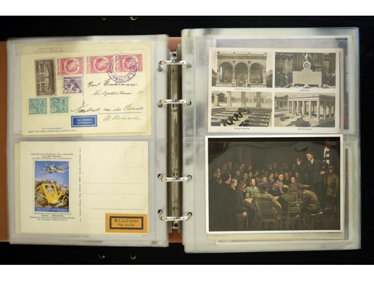 PROPAGANDAKARTEN: 1919/1945, umfangreiche Sammlung mit  über 1000 ungebrauchten und gebrauchten Karten inkl. einigen Werbe- u