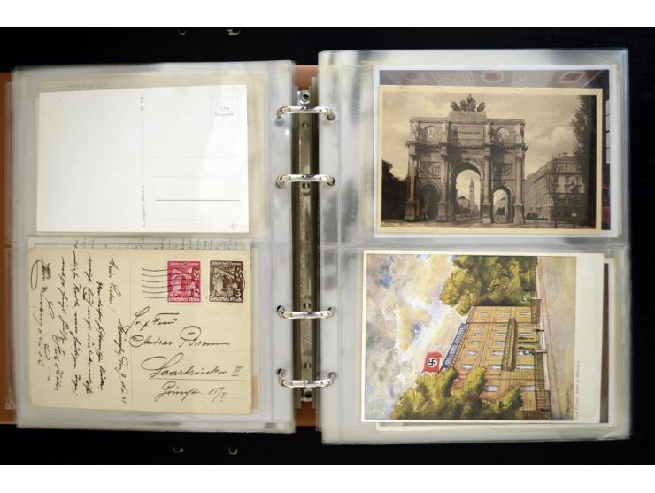 PROPAGANDAKARTEN: 1919/1945, umfangreiche Sammlung mit  über 1000 ungebrauchten und gebrauchten Karten inkl. einigen Werbe- u