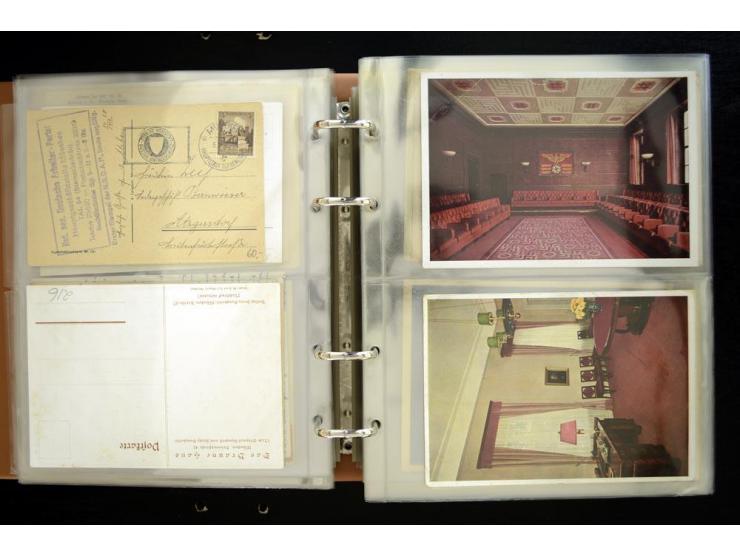 PROPAGANDAKARTEN: 1919/1945, umfangreiche Sammlung mit  über 1000 ungebrauchten und gebrauchten Karten inkl. einigen Werbe- u