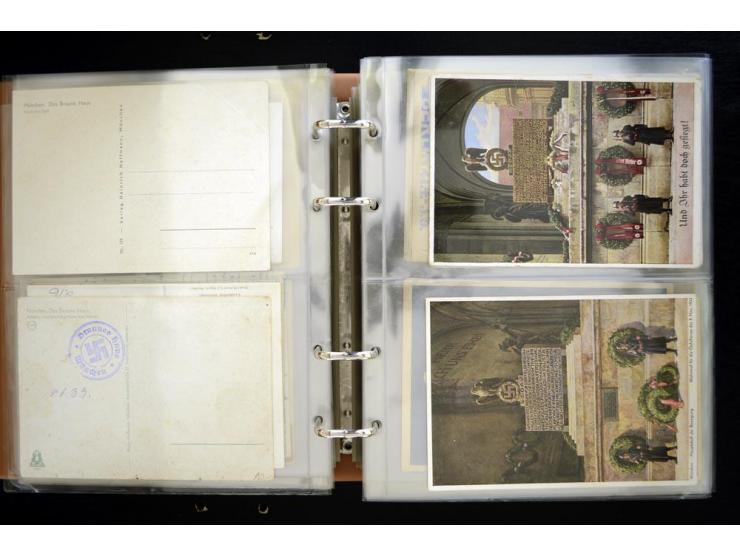 PROPAGANDAKARTEN: 1919/1945, umfangreiche Sammlung mit  über 1000 ungebrauchten und gebrauchten Karten inkl. einigen Werbe- u