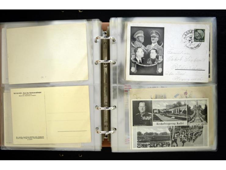 PROPAGANDAKARTEN: 1919/1945, umfangreiche Sammlung mit  über 1000 ungebrauchten und gebrauchten Karten inkl. einigen Werbe- u