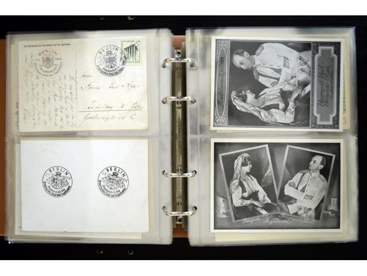PROPAGANDAKARTEN: 1919/1945, umfangreiche Sammlung mit  über 1000 ungebrauchten und gebrauchten Karten inkl. einigen Werbe- u