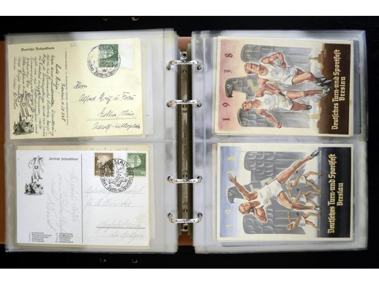 PROPAGANDAKARTEN: 1919/1945, umfangreiche Sammlung mit  über 1000 ungebrauchten und gebrauchten Karten inkl. einigen Werbe- u