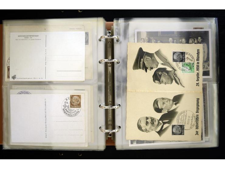 PROPAGANDAKARTEN: 1919/1945, umfangreiche Sammlung mit  über 1000 ungebrauchten und gebrauchten Karten inkl. einigen Werbe- u