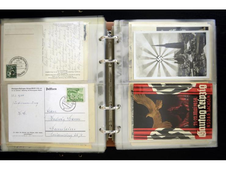 PROPAGANDAKARTEN: 1919/1945, umfangreiche Sammlung mit  über 1000 ungebrauchten und gebrauchten Karten inkl. einigen Werbe- u