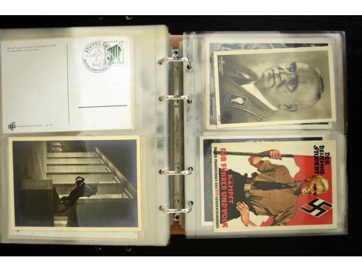 PROPAGANDAKARTEN: 1919/1945, umfangreiche Sammlung mit  über 1000 ungebrauchten und gebrauchten Karten inkl. einigen Werbe- u
