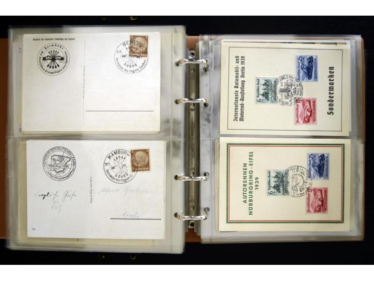 PROPAGANDAKARTEN: 1919/1945, umfangreiche Sammlung mit  über 1000 ungebrauchten und gebrauchten Karten inkl. einigen Werbe- u