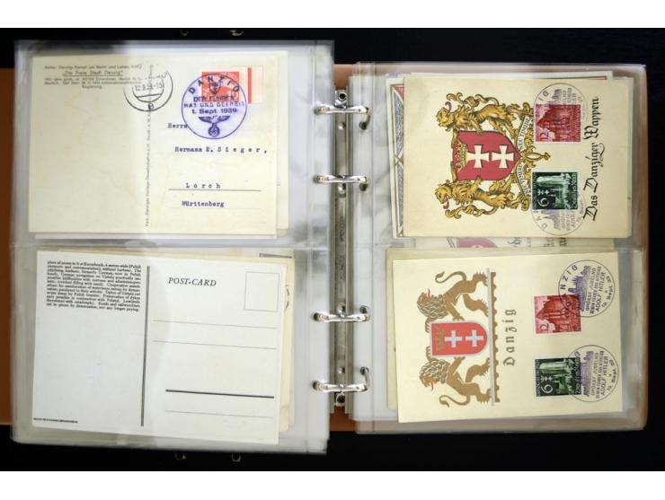 PROPAGANDAKARTEN: 1919/1945, umfangreiche Sammlung mit  über 1000 ungebrauchten und gebrauchten Karten inkl. einigen Werbe- u